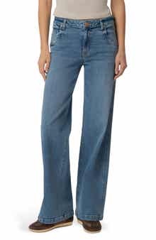 The Jean High Waist Wide Leg Jeans