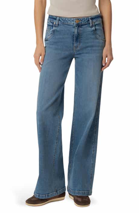 The Jean High Waist Wide Leg Jeans