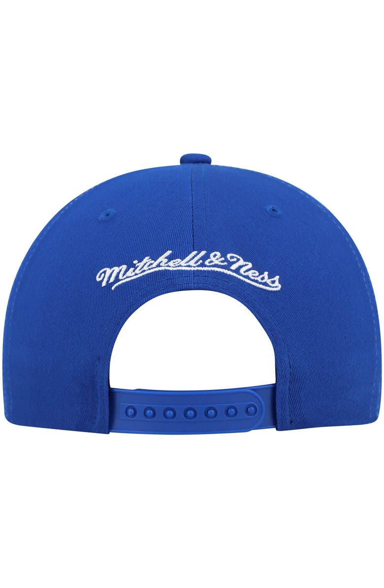 Mitchell & Ness Men's Mitchell & Ness Blue New York Knicks Retro Bolt Deadstock Snapback Hat, Alternate, color,