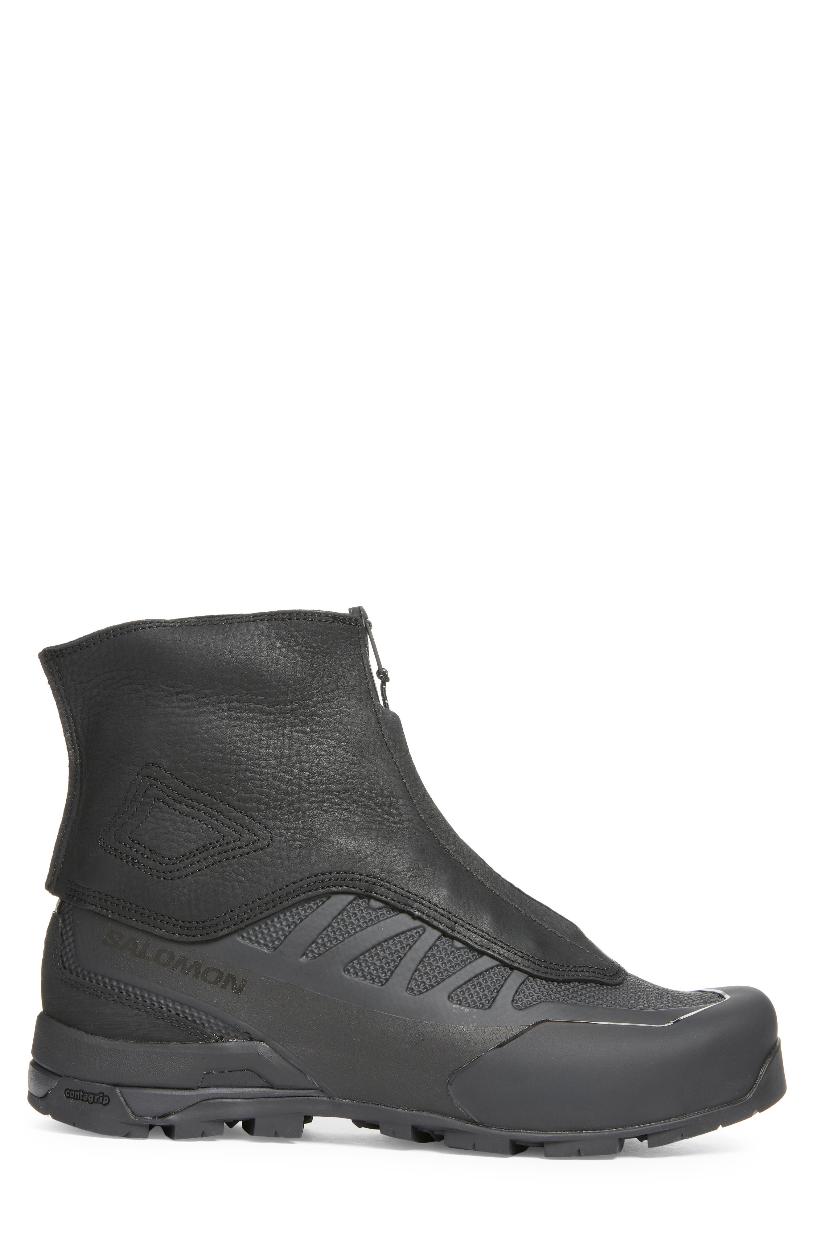 Salomon Tepiaz Advanced Water Repellent Hiking Boot, Alternate, color, Black/ Black/ Sedona