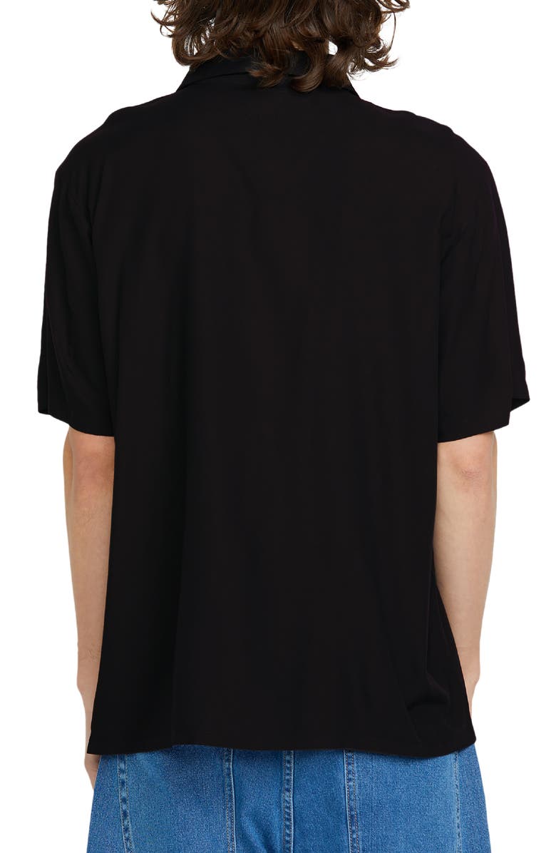 Volcom x Filip Rygalski Cotton & Viscose Camp Shirt, Alternate, color, 