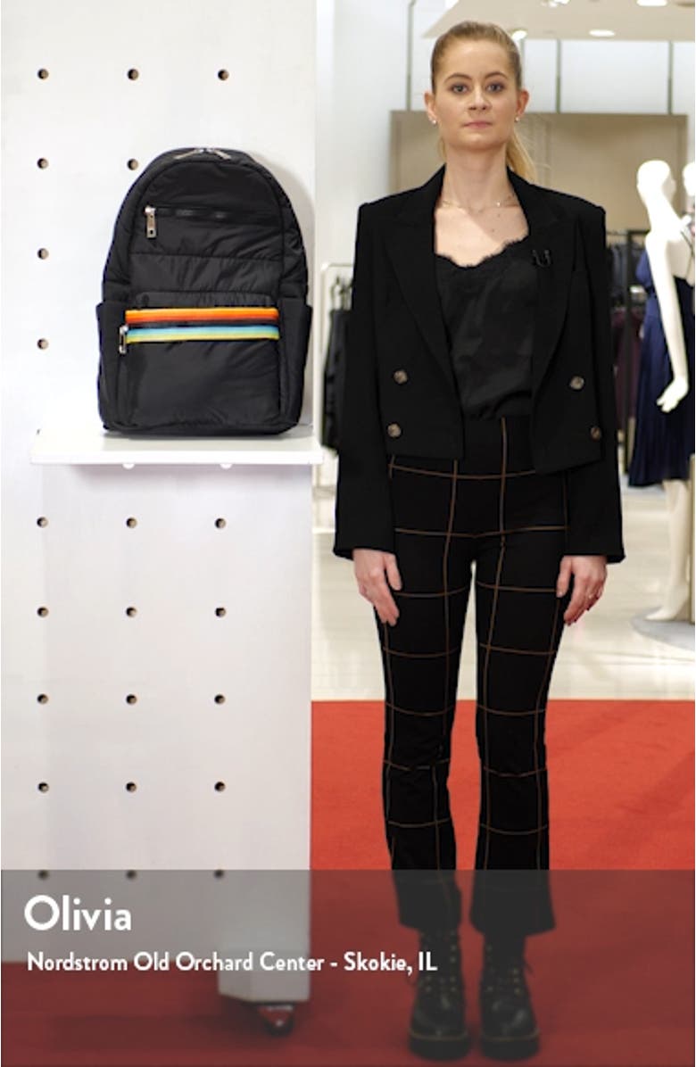 Rainbow Web Backpack, sales video thumbnail