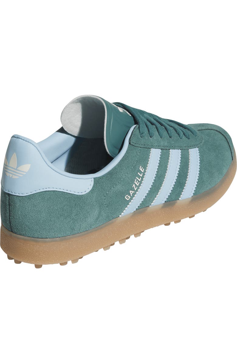 adidas Gazelle Golf Sneaker, Alternate, color, Pretea/ Clesky/ Gum4