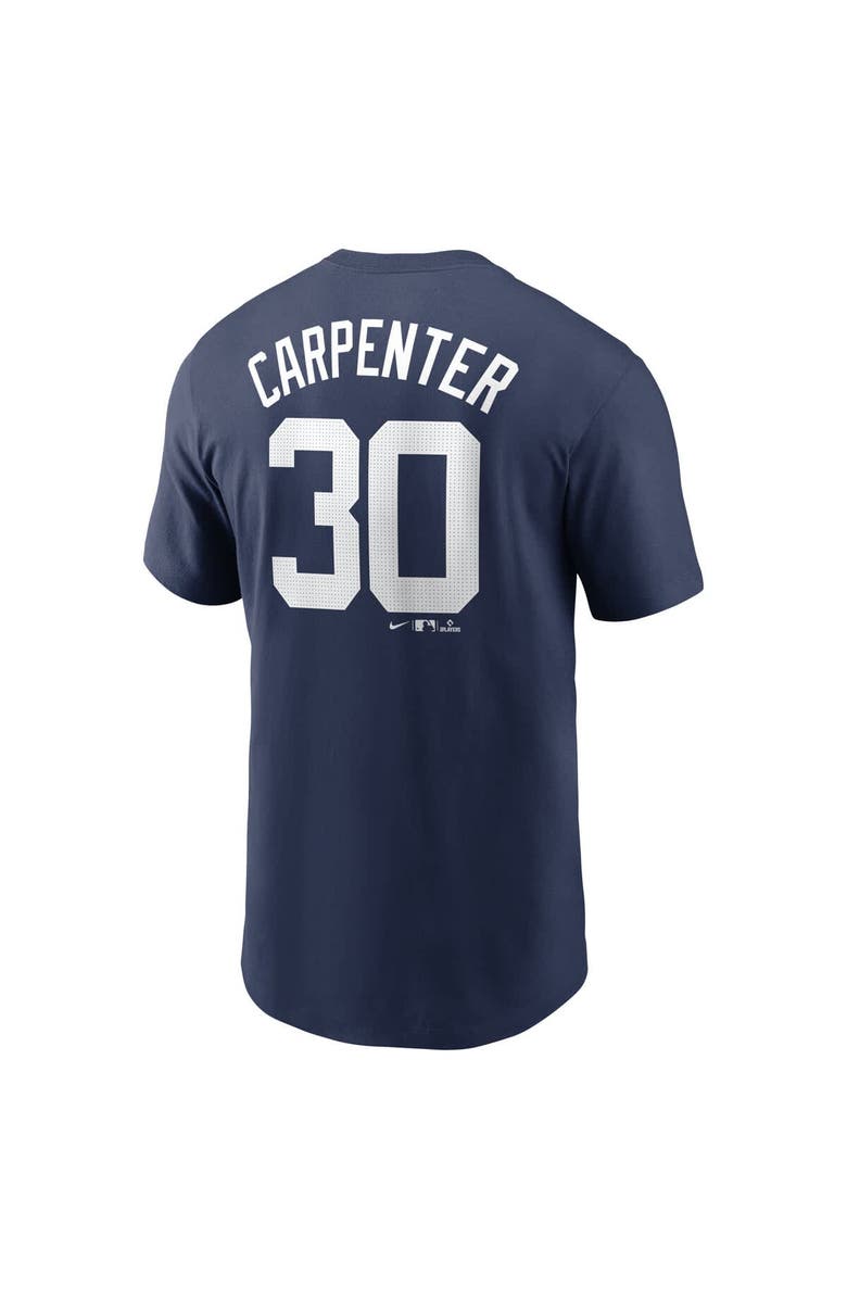 Nike Men's Nike Kerry Carpenter Navy Detroit Tigers Fuse Name & Number T-Shirt, Alternate, color, Navy