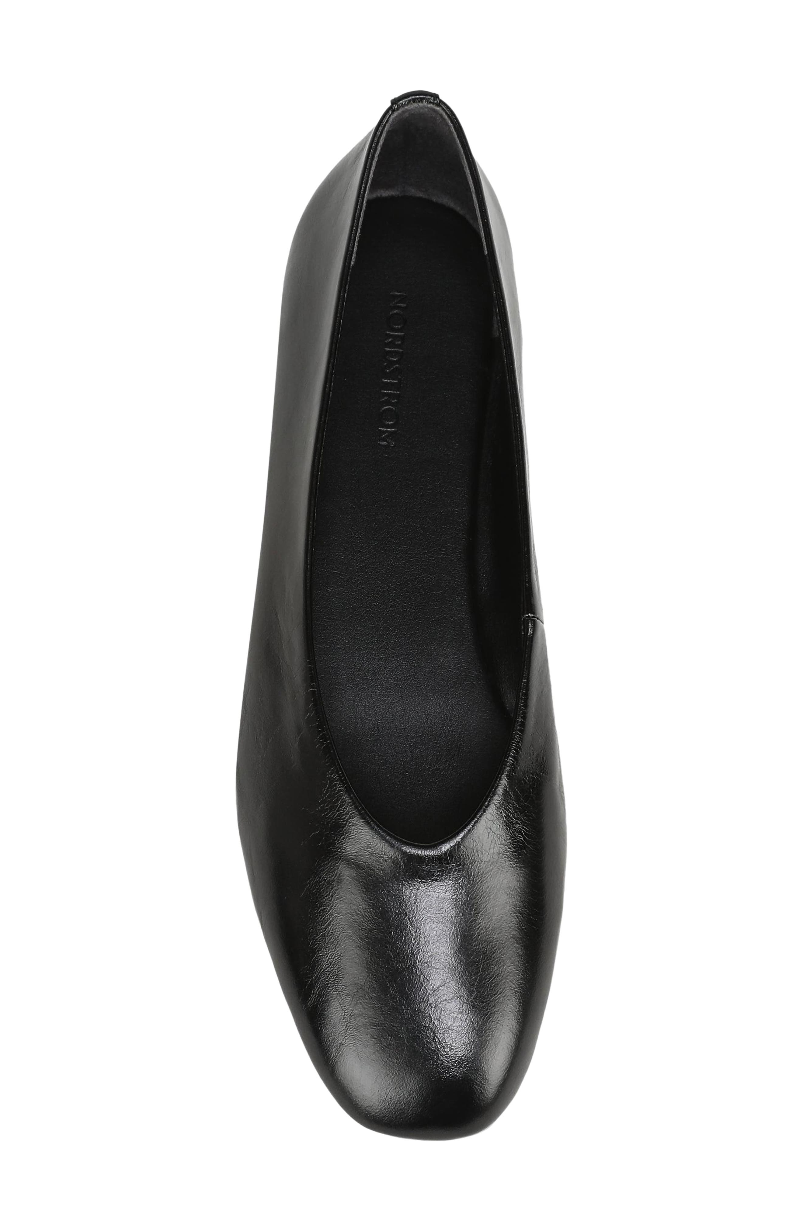 Maddox Ballet Flat, Alternate, color, BLACK CRINKLE