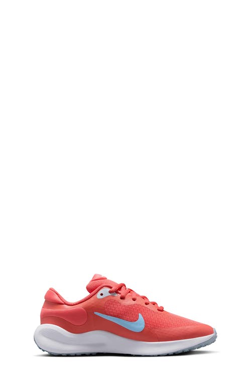 Nike Revolution 7 Sneaker In Magic Ember/blue/white