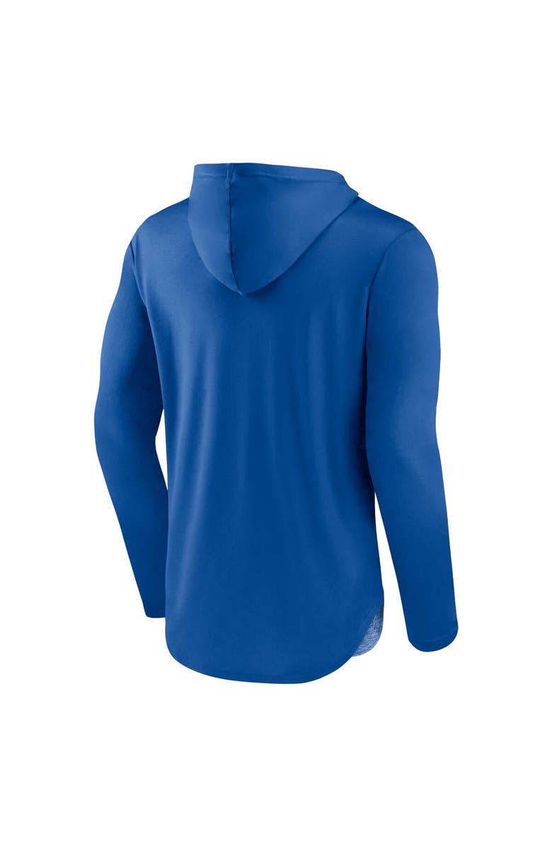 FANATICS Men's Fanatics Branded Blue St. Louis Blues Podium Defender Pullover Hoodie, Alternate, color, Blue