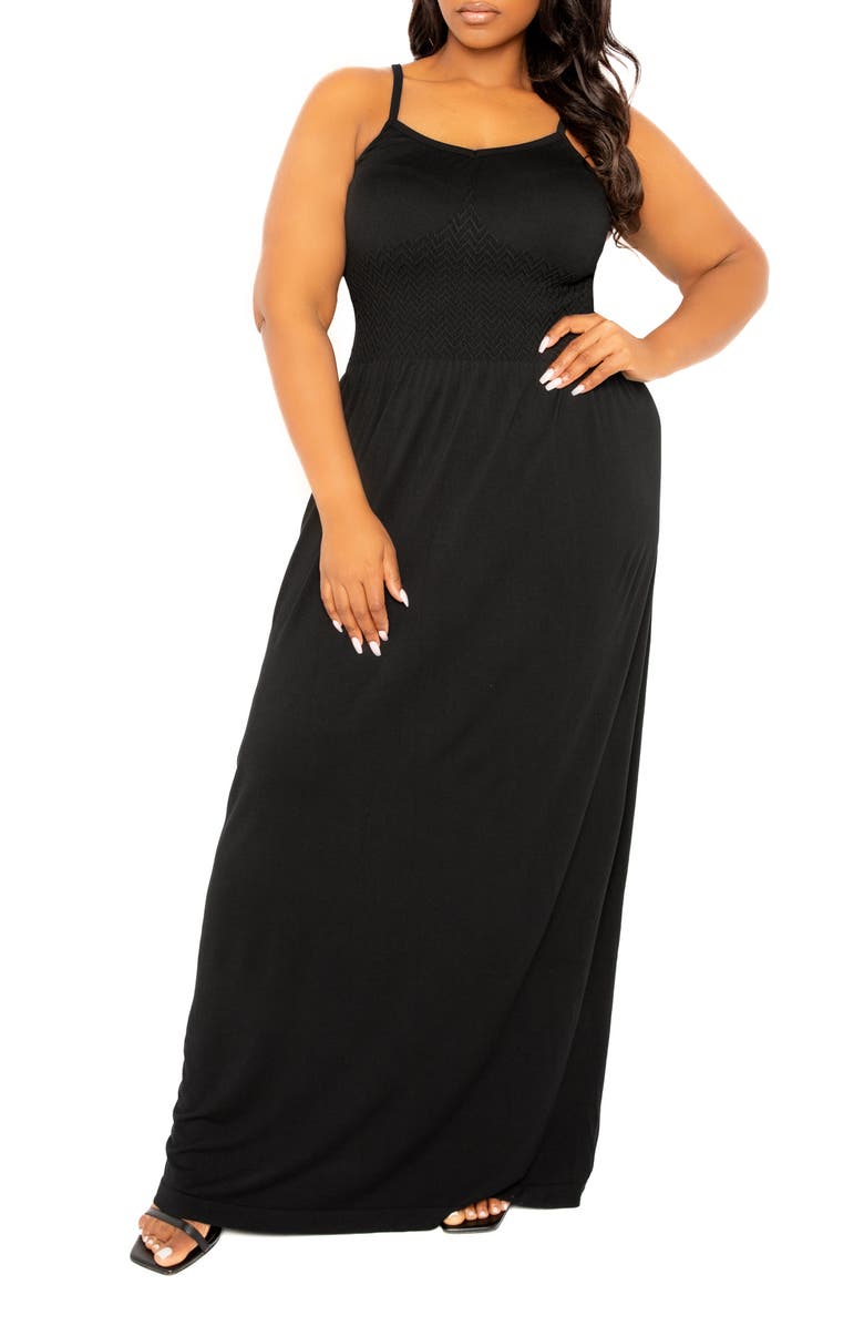 BUXOM COUTURE Seamless Maxi Dress, Main, color, 