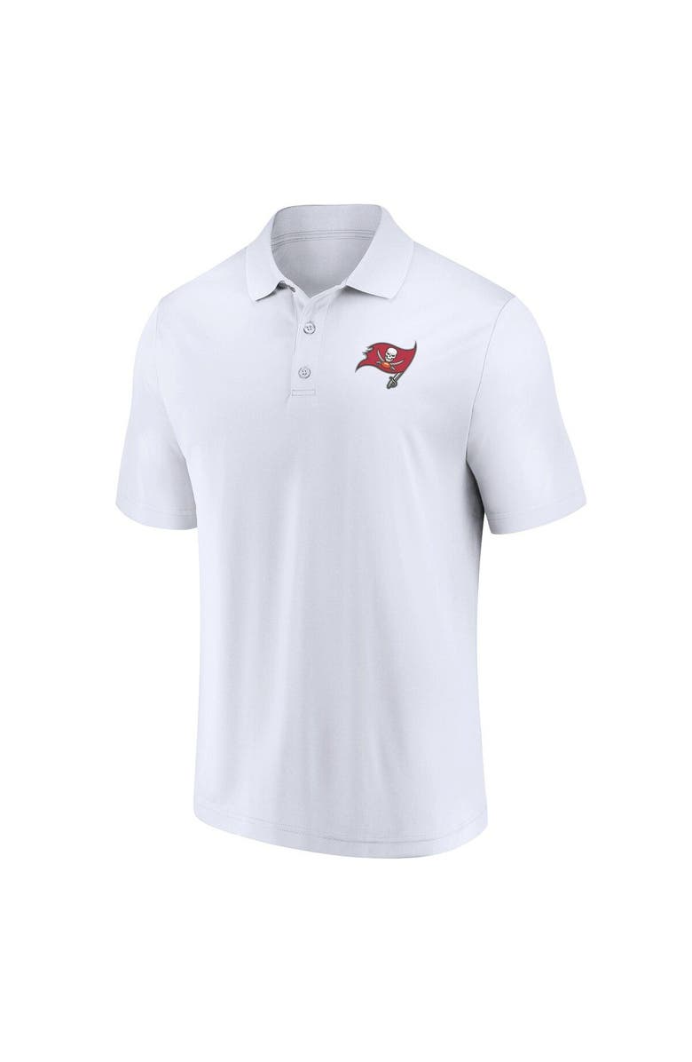 FANATICS Men's Fanatics Branded Red/White Tampa Bay Buccaneers Solid Two-Pack Polo Set, Alternate, color, 