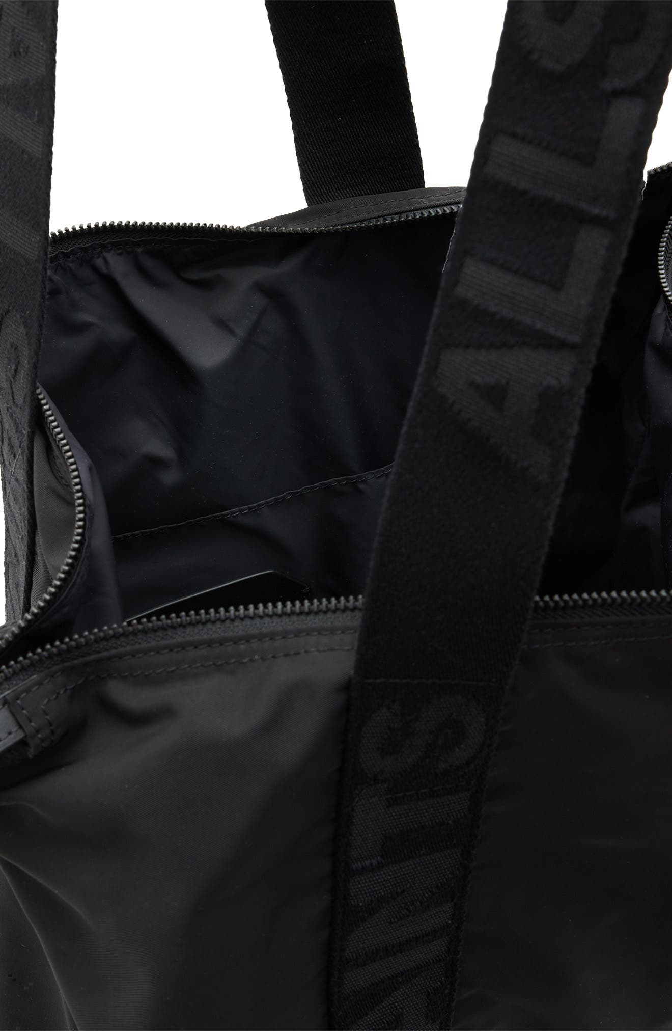 AllSaints Afan Recycled Nylon Tote Bag, Alternate, color, 