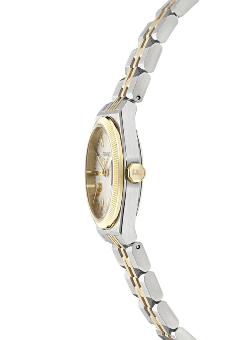 Vega New Two-Tone Bracelet Watch, 28mm, Alternate, color, TWO TONE