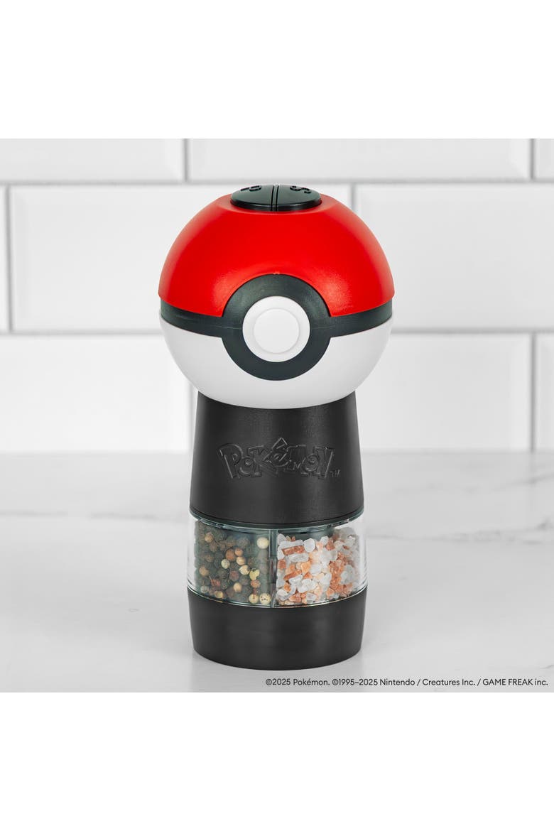 Pokemon Pokeball Salt & Pepper Mill Grinder, Main, color, None