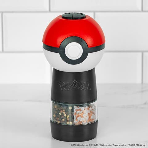 Pokemon Pokeball Salt & Pepper Mill Grinder