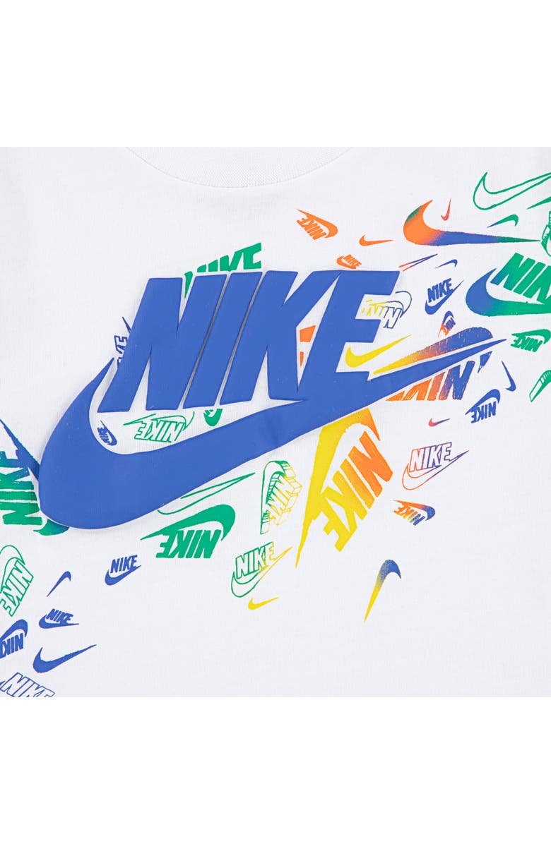 Nike Kids' Club Revealed Graphic T-Shirt, Alternate, color, White