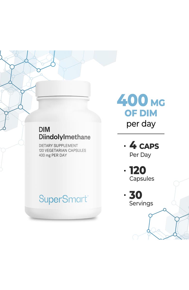 SuperSmart DIM Supplement 400mg per Day, Alternate, color, NO COLOR