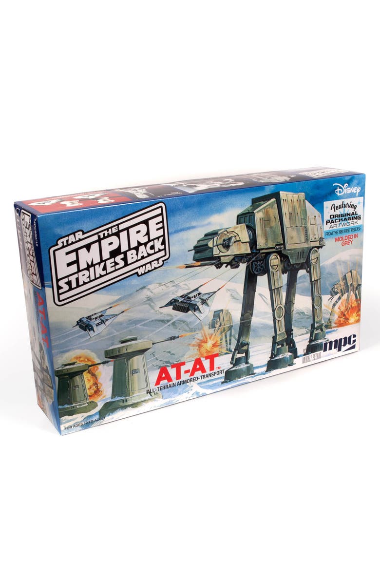 MPC Star Wars The Empire Strikes Back Atat 1100 Scale Model Kit, 77 Parts, Main, color, Multicolored