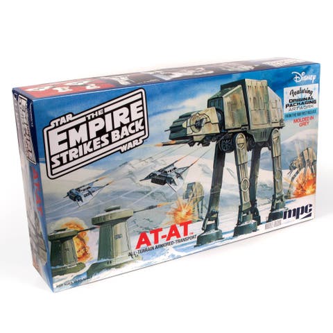 Star Wars The Empire Strikes Back Atat 1100 Scale Model Kit, 77 Parts