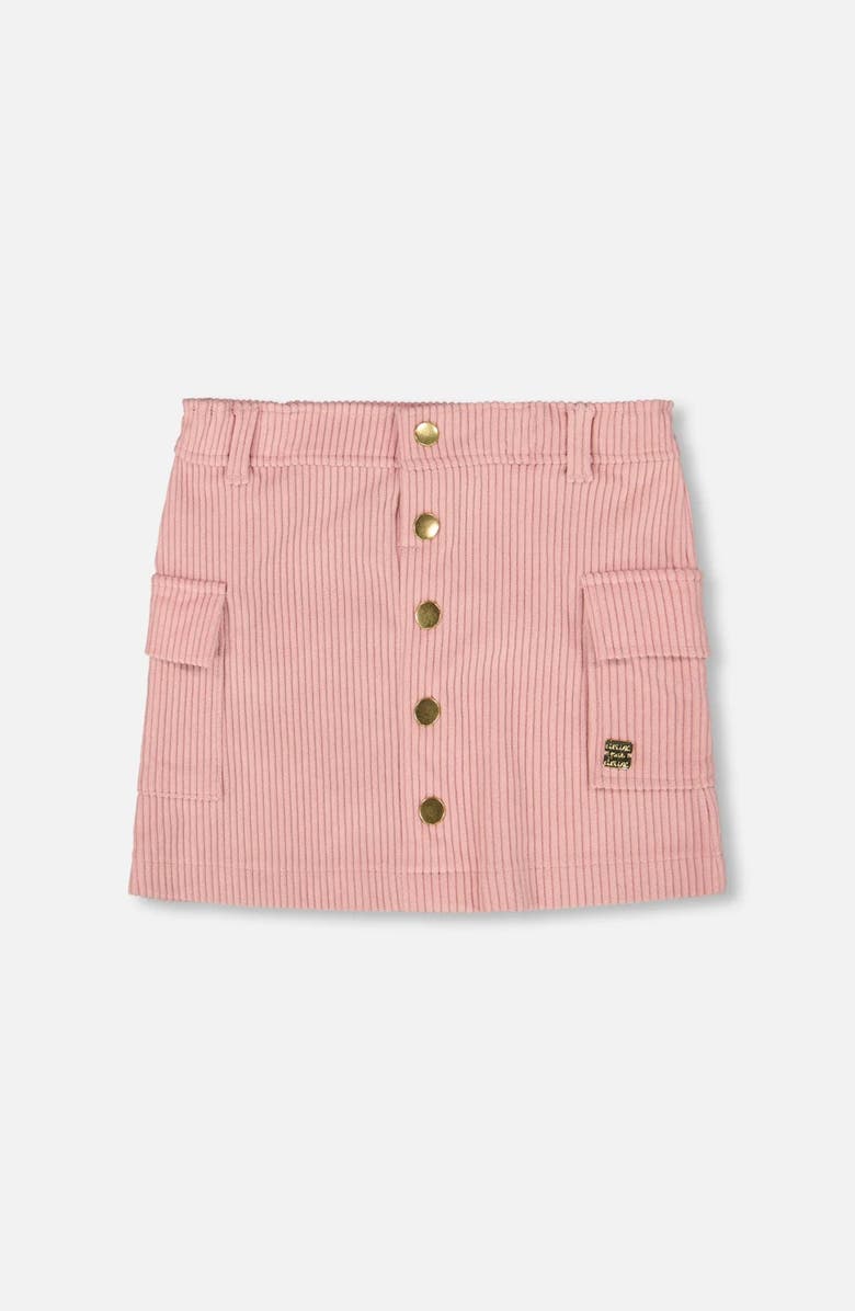 Deux par Deux Corduroy Skirt with Cargo Pockets, Main, color,
