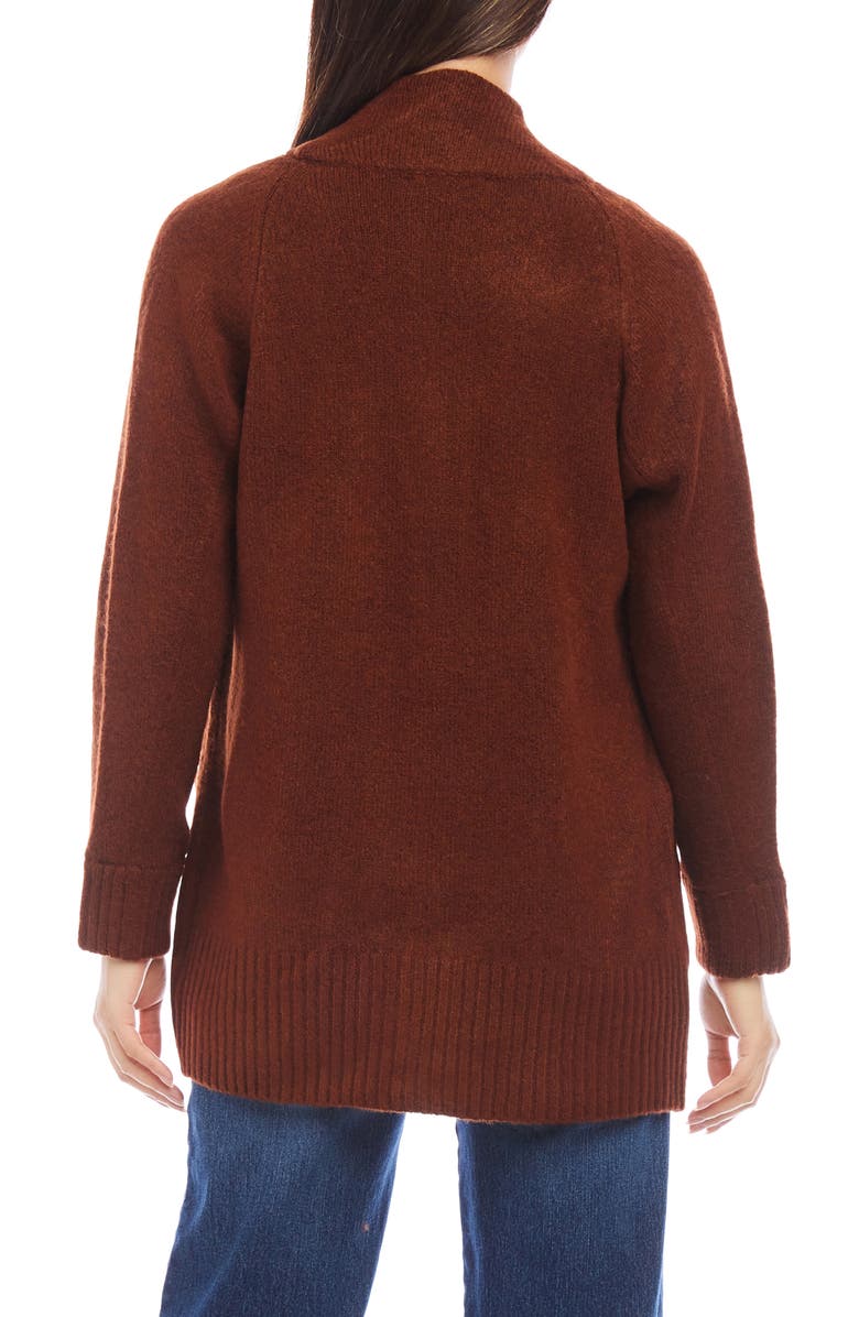 Karen Kane Open Front Cardigan, Alternate, color, 