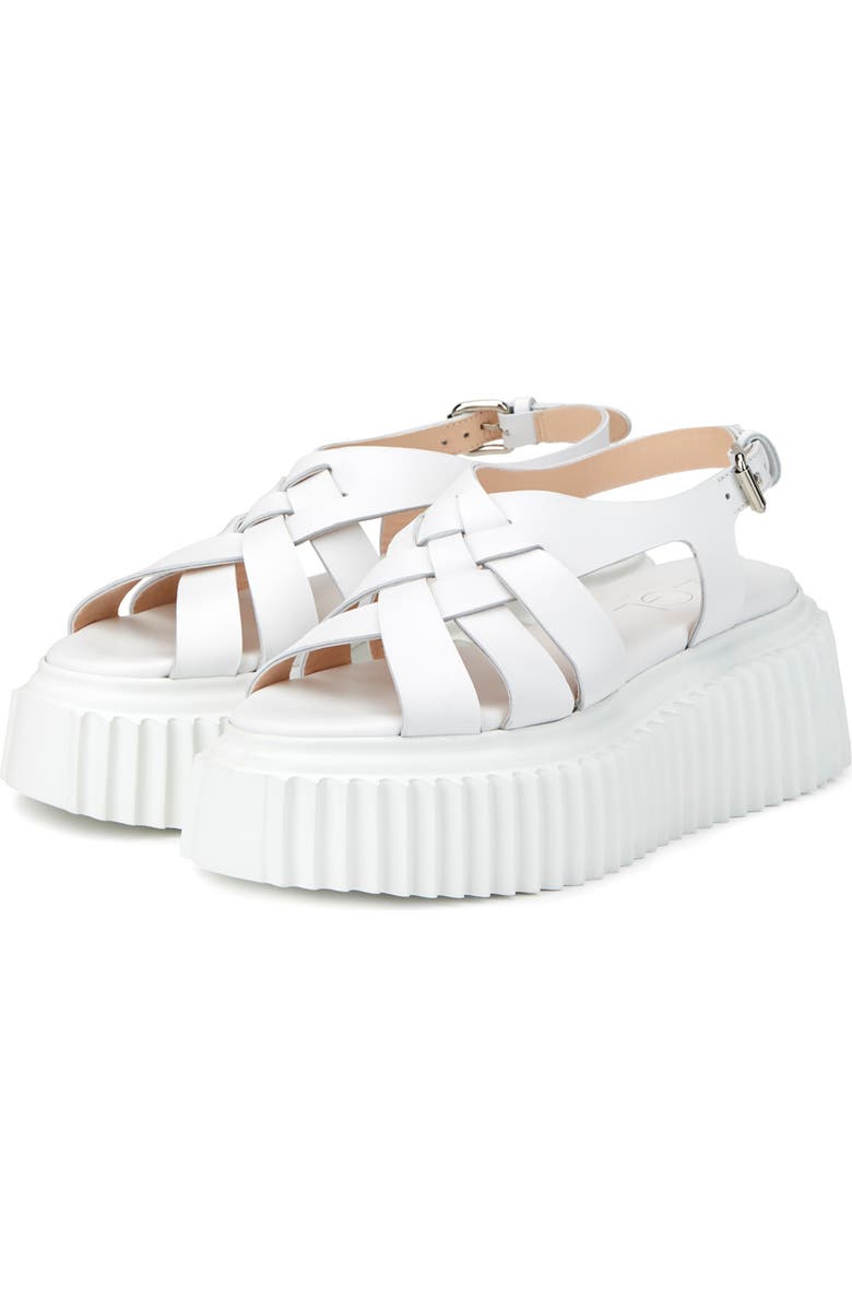 AGL Violante Platform Slingback Sandal, Main, color,