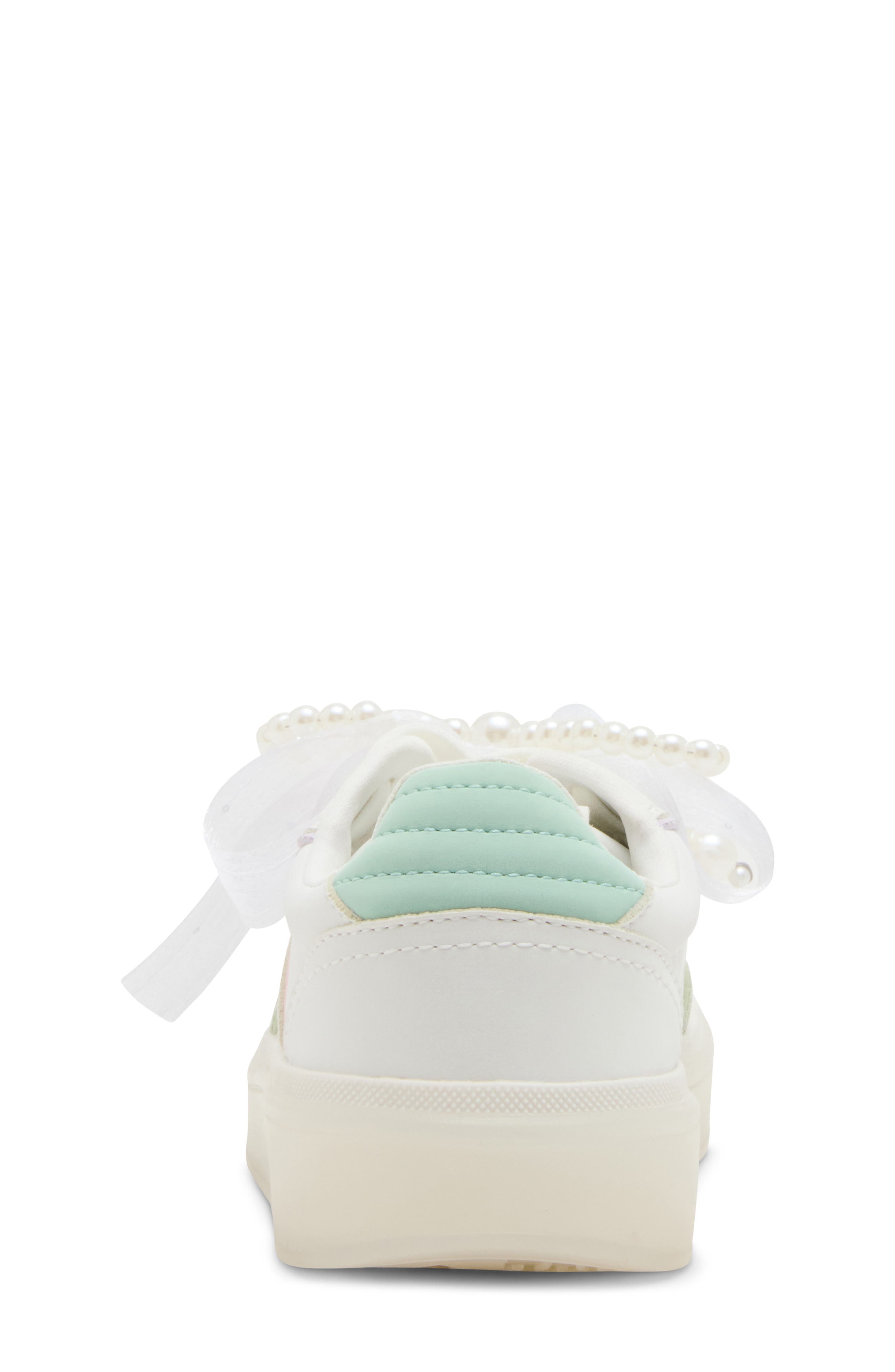 Steve Madden Kids&#x27; JSianna Platform Sneaker, Alternate, color, White Multi