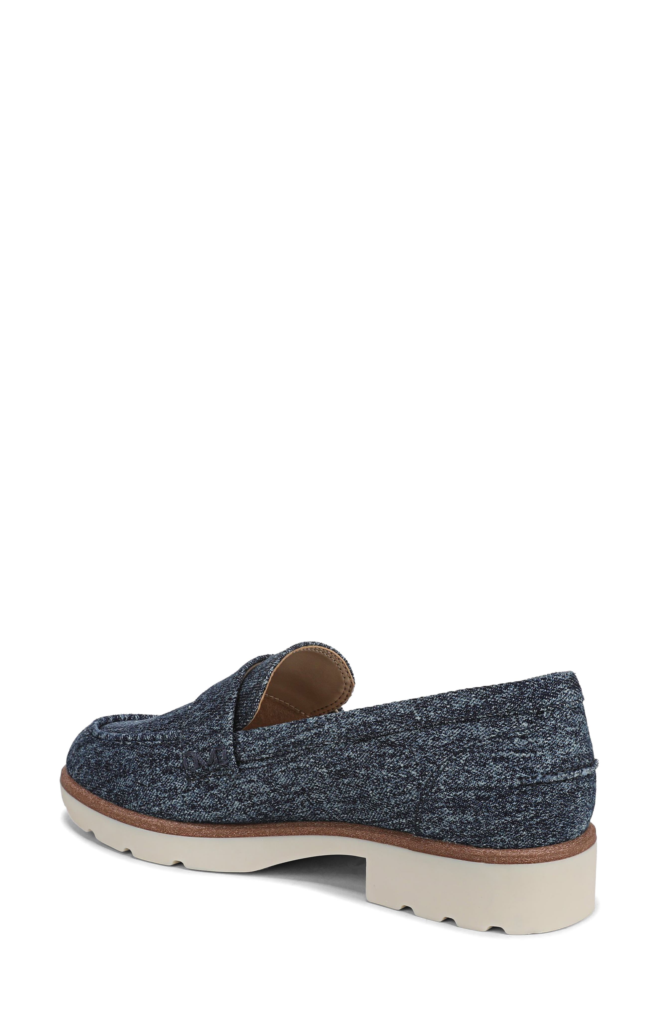 Vionic Cleo Loafer, Alternate, color, Dark Denim