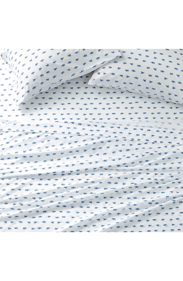 Nautica Cloyster Twin Sheet Set, Alternate, color, Blue