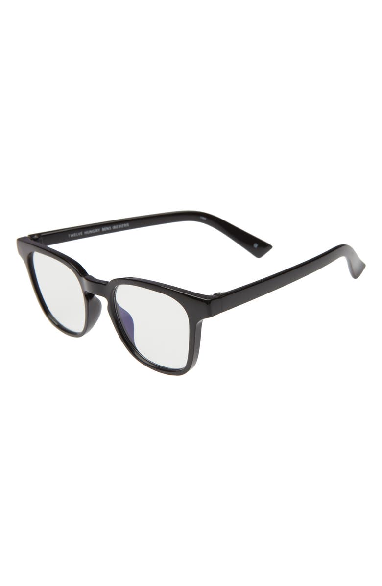 The Book Club Twelve Hungry Bens 53mm Blue Light Blocking Reading Glasses, Alternate, color,