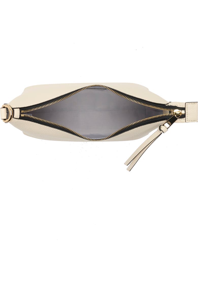 Marc Jacobs Drifter Pebbled Leather Large Hobo Bag, Alternate, color, Marshmallow