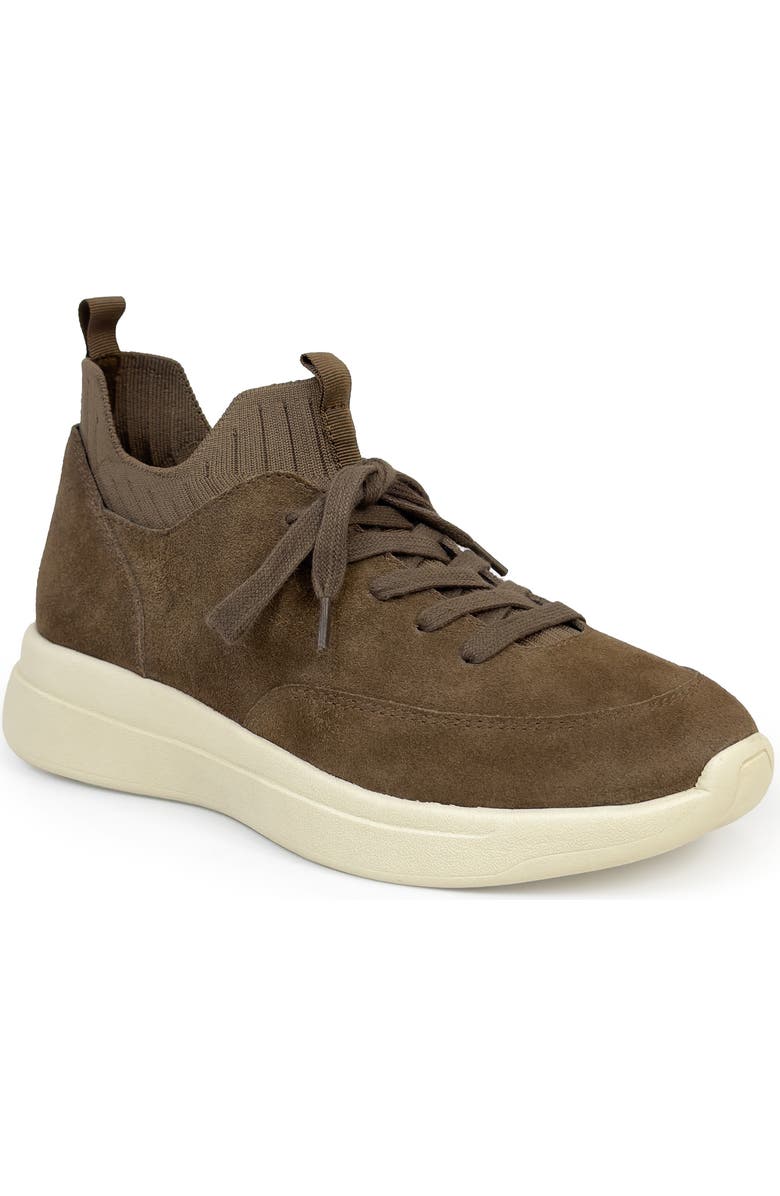 Aerosoles Farra Sneaker, Main, color, Fango Sport Suede Knit