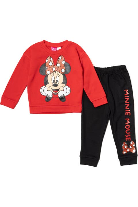 Minnie Mouse 2-Piece Fleece Sweatshirt and Pants Set