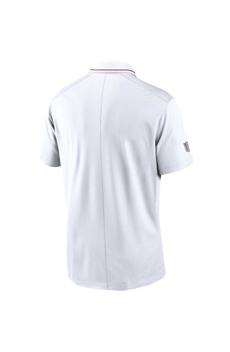 Nike Men's Nike White Arizona Cardinals Sideline Victory Performance Polo, Alternate, color, 