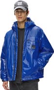 Karl Lagerfeld Jeans Men's Utility Shiny Jacket