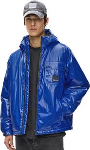 Karl Lagerfeld Jeans Men's Utility Shiny Jacket