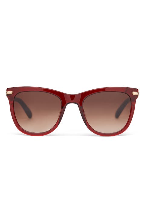 Victoria 53mm Square Sunglasses