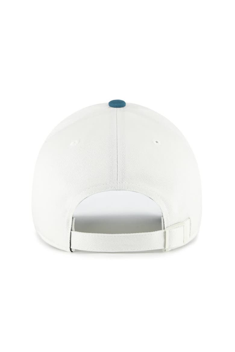 Men's '47 White/Teal Philadelphia Phillies Contemporary Tonal Clean Up Adjustable Hat, Alternate, color, White