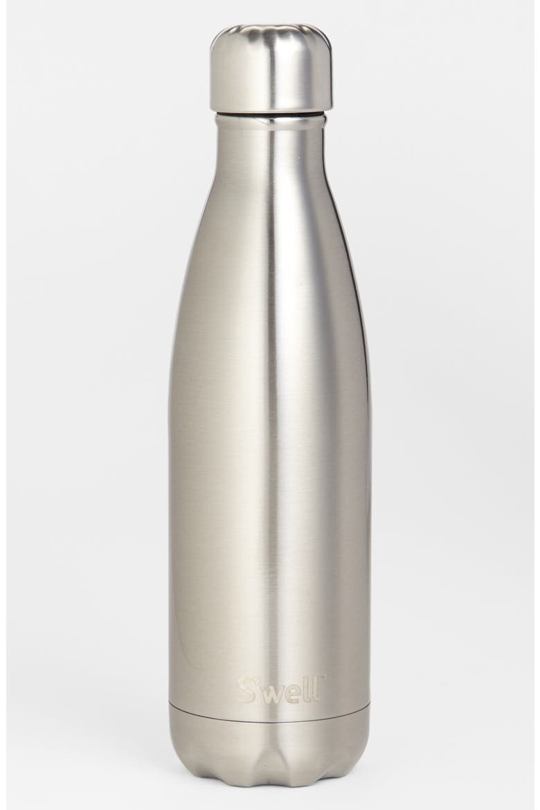 25-Ounce Insulated Stainless Steel Water Bottle, Main, color, SILVER