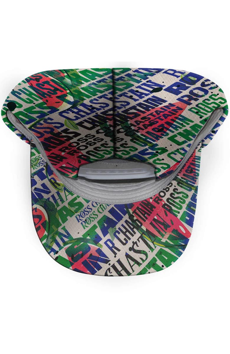 Trackhouse Racing Team Collection Men's Trackhouse Racing Team Collection White Ross Chastain Sublimated Melon Man Adjustable Hat, Alternate, color, White