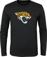 Outerstuff Youth Black Jacksonville Jaguars Primary Logo Long Sleeve T-Shirt