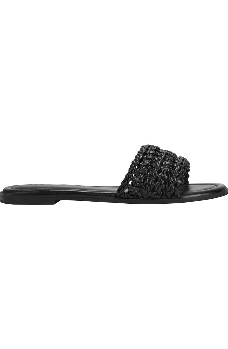 Marc Fisher LTD Vickee Slide Sandal, Alternate, color, Black