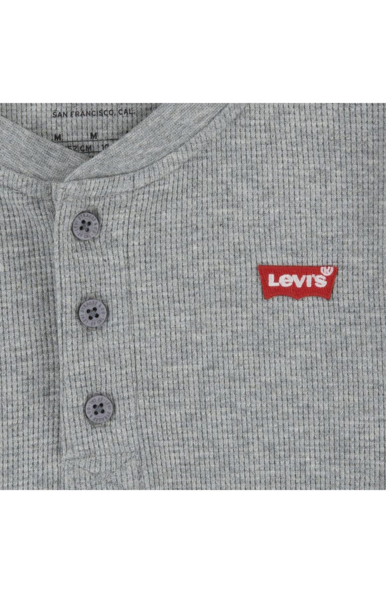 Levi's<sup>®</sup> Kids' Thermal Henley Long Sleeve Top, Alternate, color, 