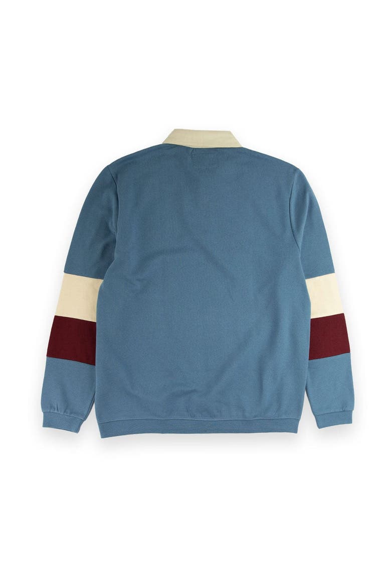 Rush Collar Knit Shirt, Alternate, color, Coronet Blue