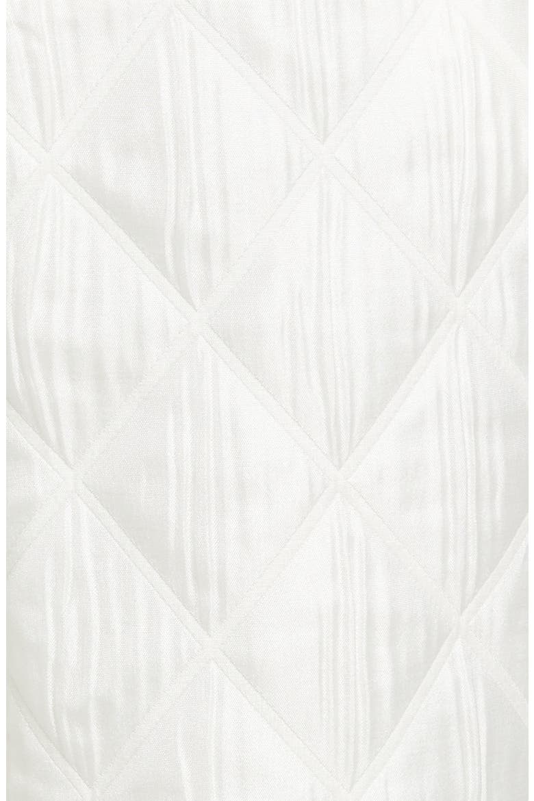 Oversize Quilted Tapered Trousers, Alternate, color, WHITE
