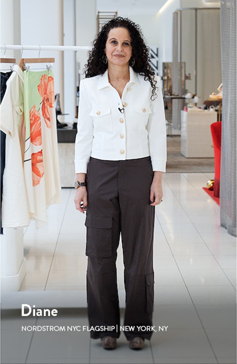 Kumi Fitted Crop Jacket, sales video thumbnail