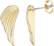 Adornia Winged Stud Earrings