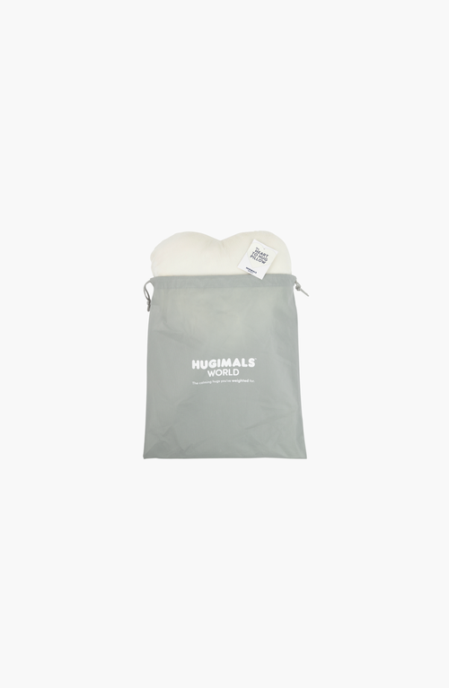 Hugimals World Heart To Hug Pillow In White