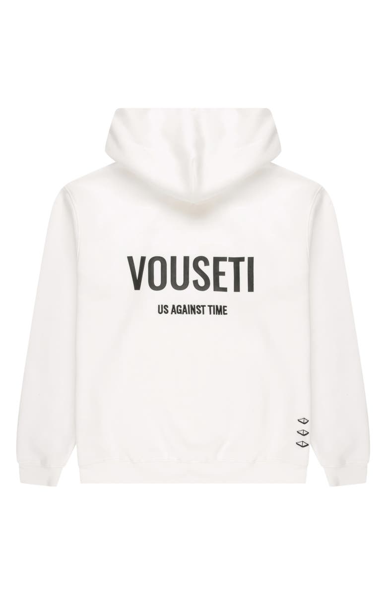 VOUSETI Us Against Time Brushed Fleece Hoodie, Alternate, color, 