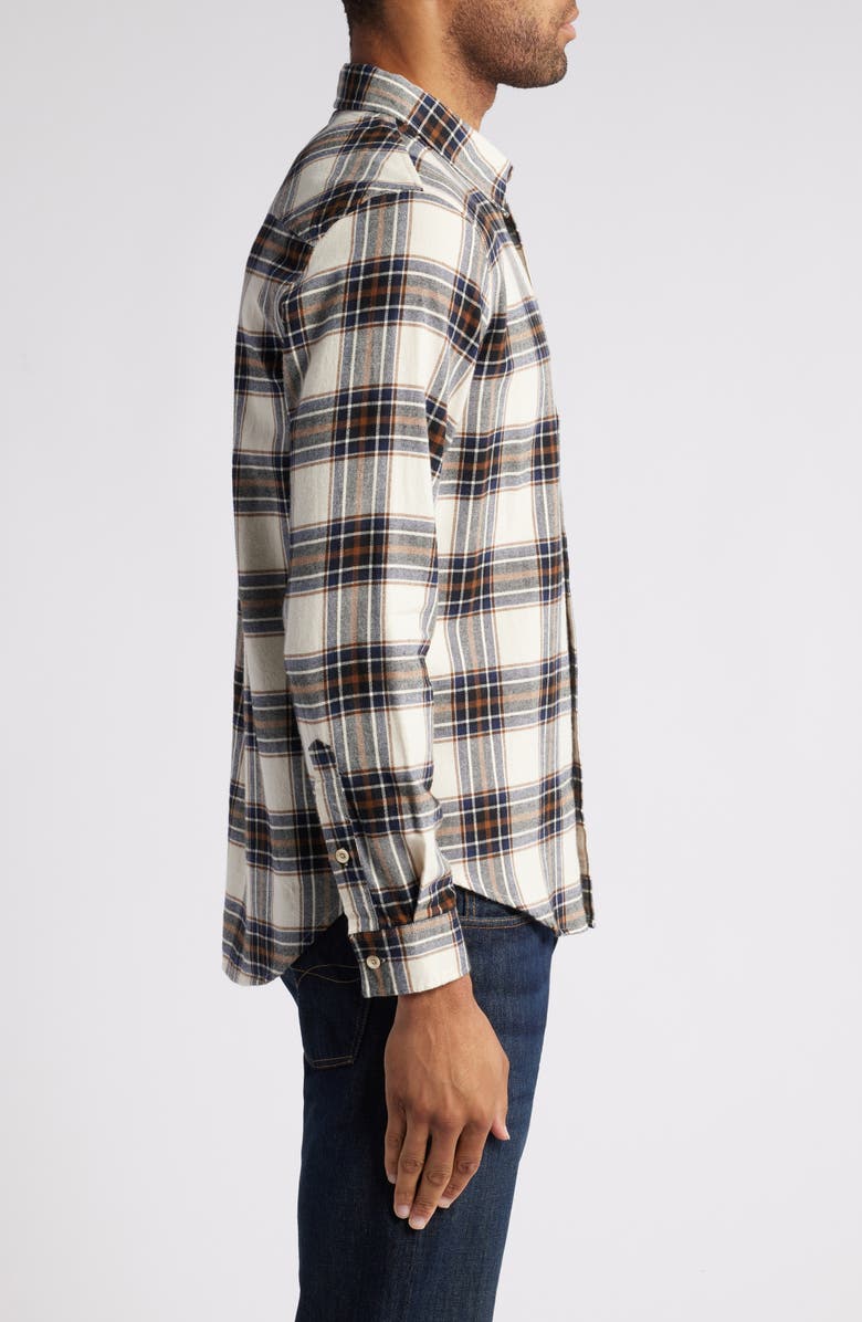 AG Aiden Plaid Flannel Button-Up Shirt, Alternate, color, 