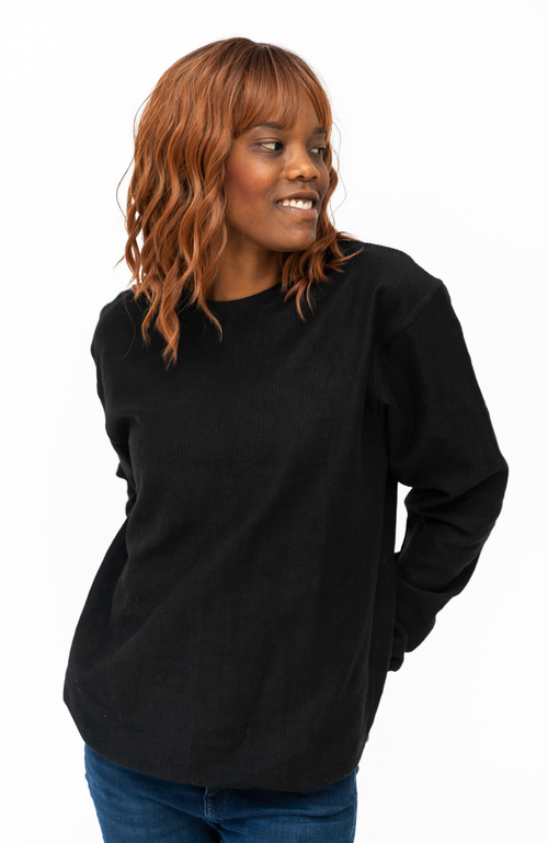 Laree + Co Corded Sweatshirt
