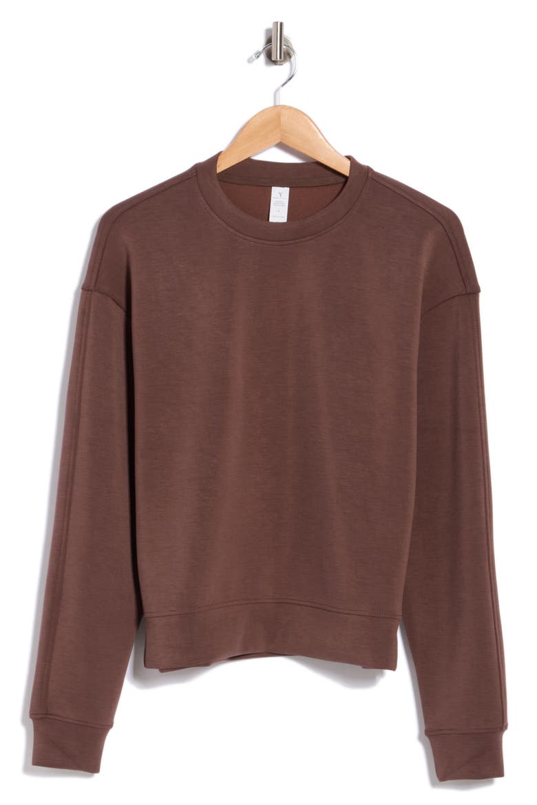 Sandwash Softlite Pintuck Sweatshirt, Main, color, SHOPPING BAG
